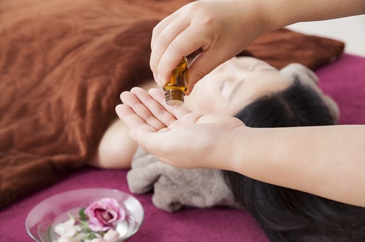 アルマを使ったマッサージ